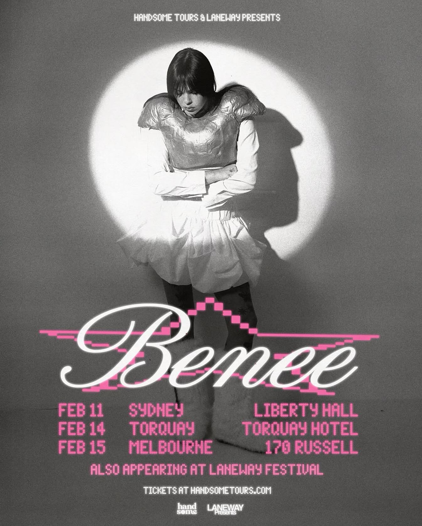 BENEE Particles Tour Poster 2026